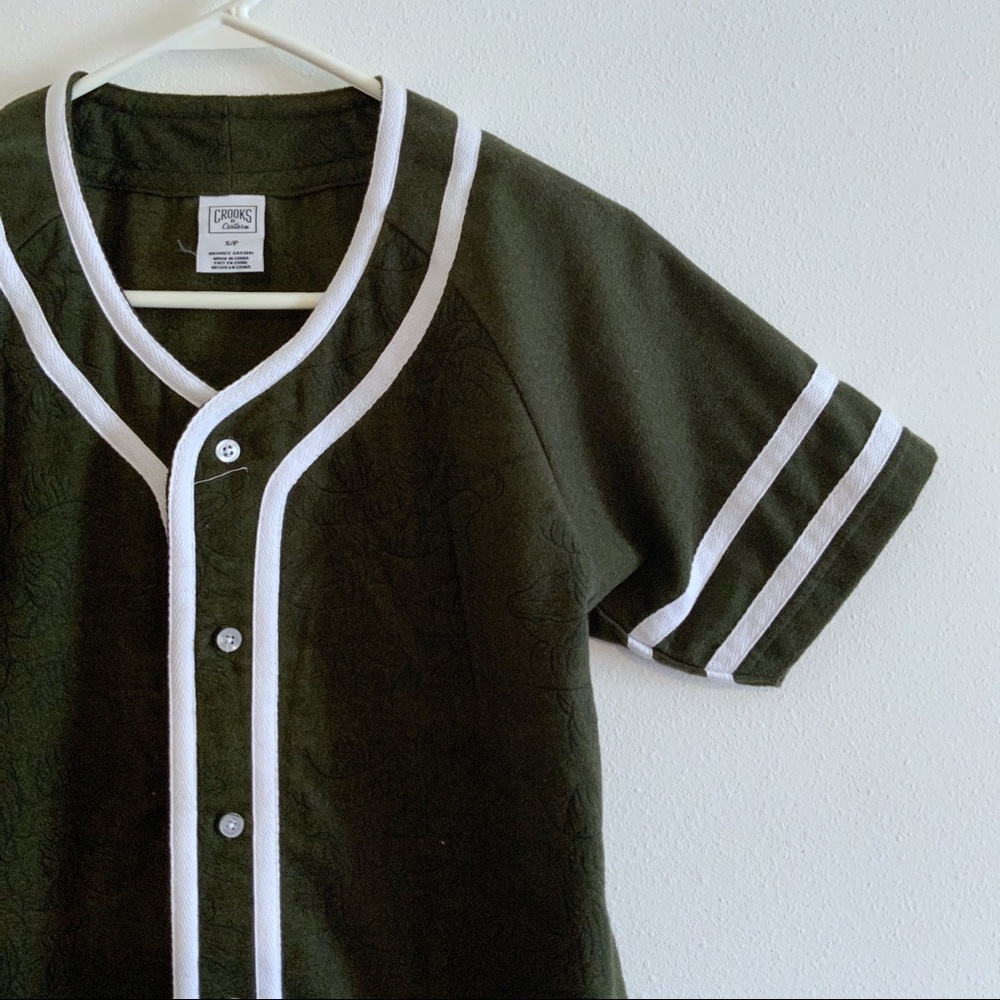 Crooks and Castles Baseball Style Jersey